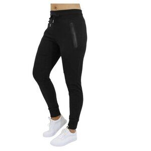 NWT Blu Rock Women's Jogger Sweatpants in‎ Black Size Large
